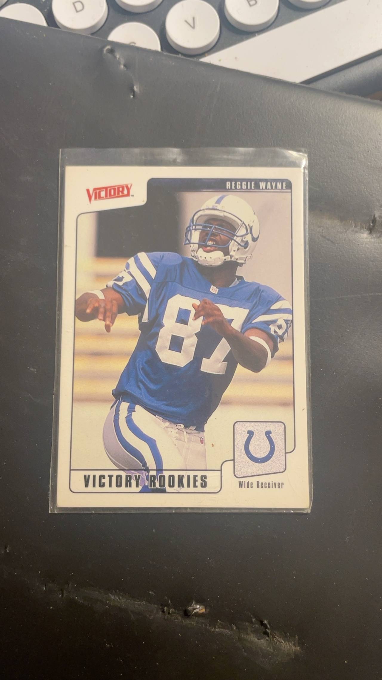 Upper Deck Victory Reggie Wayne Rookie Card 2001