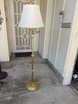 Brass Swing Arm Floor Lamp - Image 2
