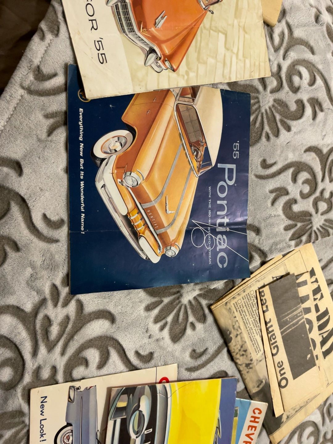 Pontiac 1955 Full Line Sales Brochure