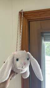 Ty Beanie Baby Lullaby the Pink Bunny purse - Image 5