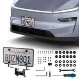Shademax Lockable Front License Plate Holder for Tesla Model Y Juniper - Image 3