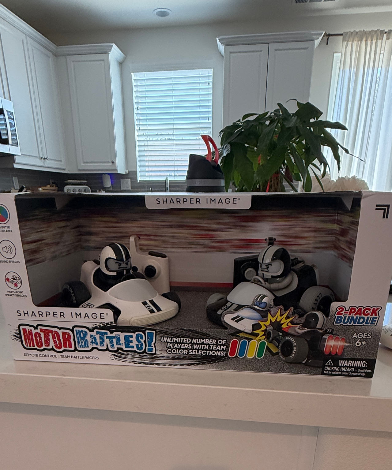 Sharper Image Motor Battles RC Team Battle Racers 2-Pack Bundle