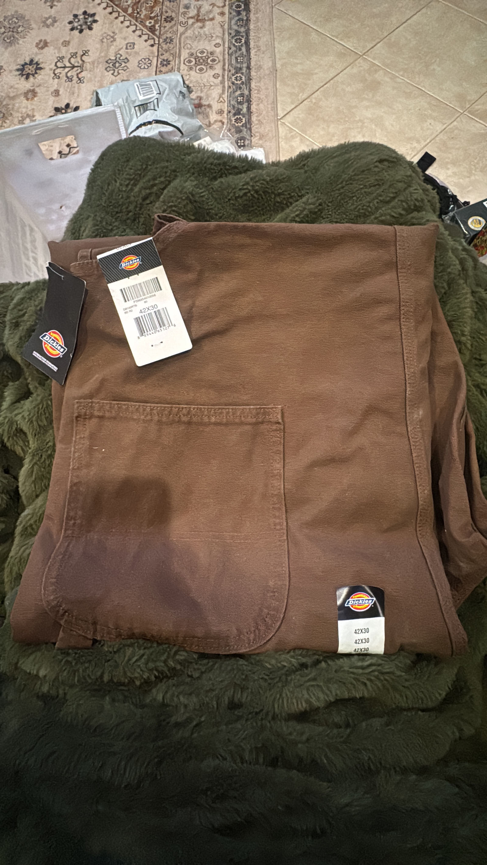 Dickies Men's Duck Canvas Work Pants