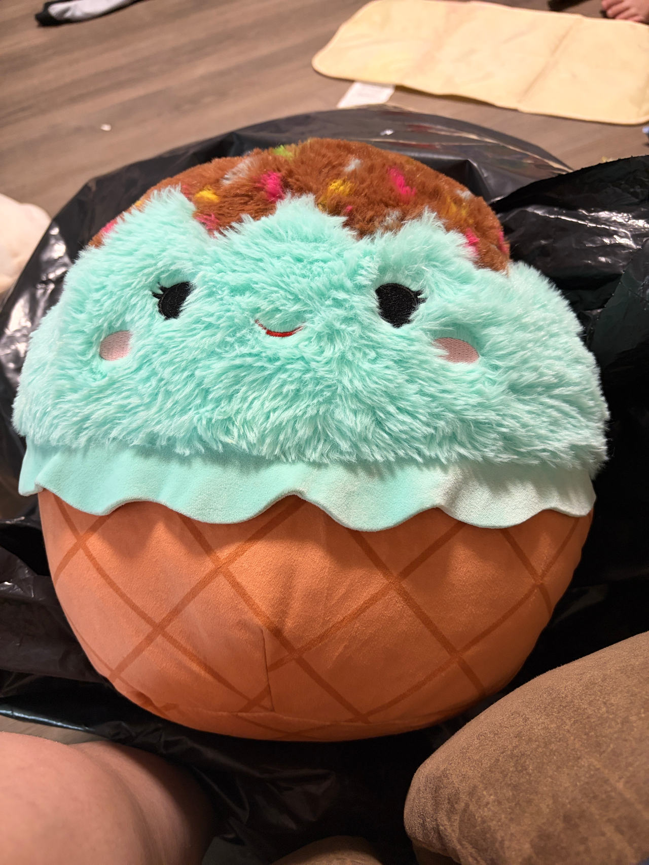 Squishmallows Maya the Mint Ice Cream FuzzAMallow