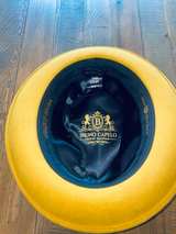Bruno Capelo Giovani Gold/Mustard Fedora Hat - Image 5