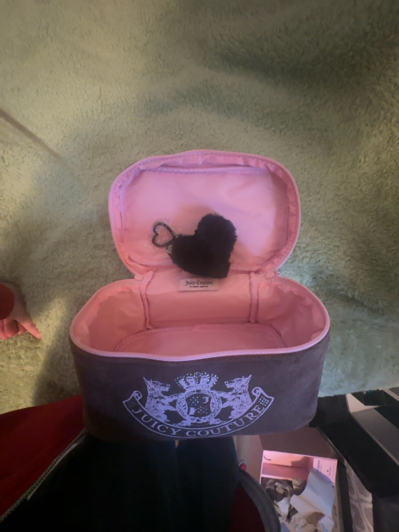Juicy Couture Brown and Pink Women's Bag