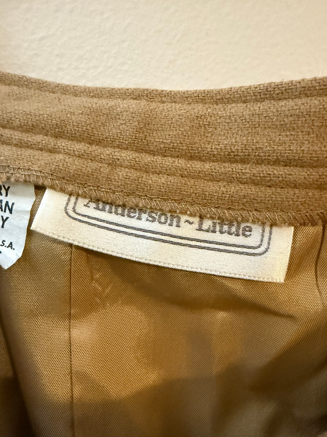 Anderson-Little Vintage Skirt size 12