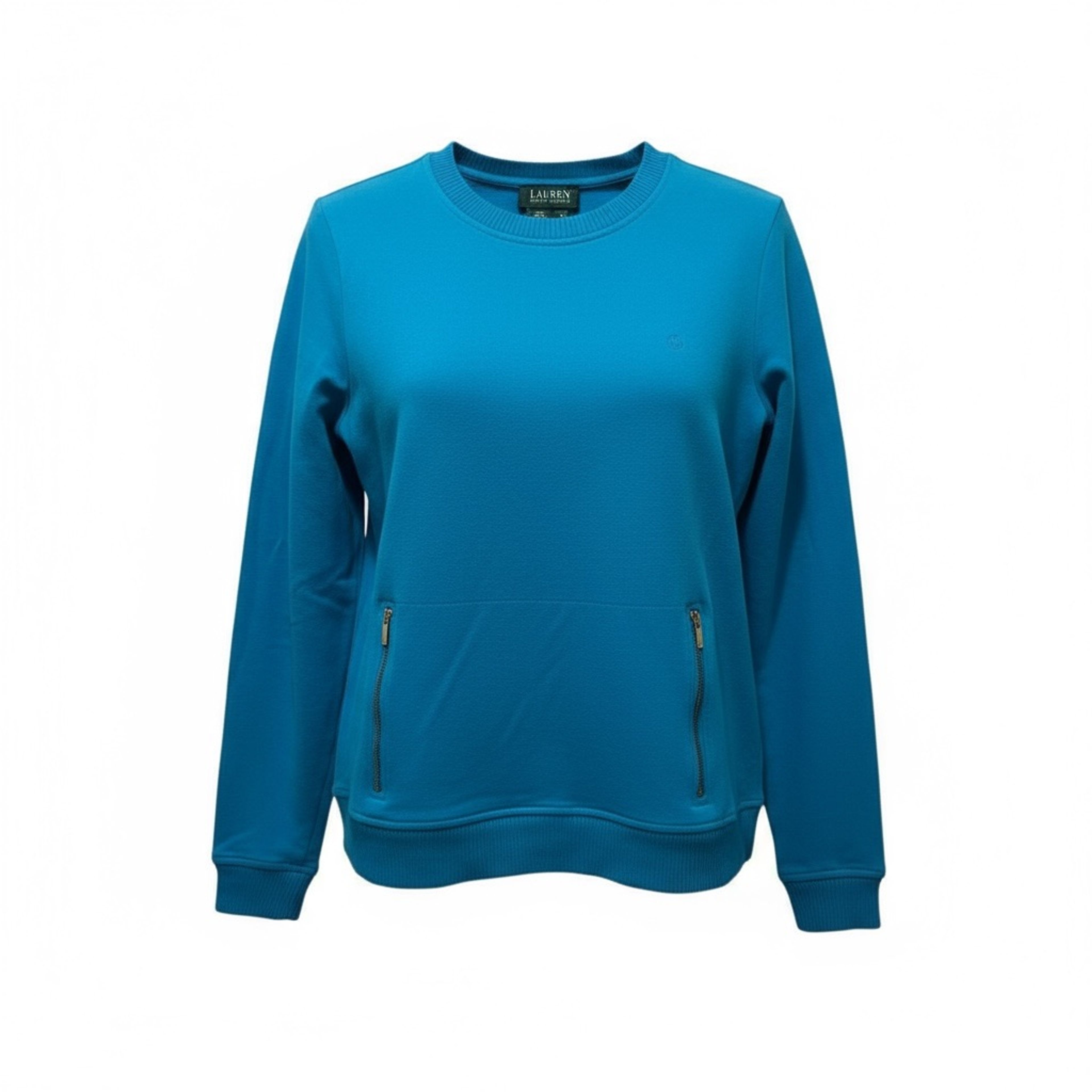 Ralph Lauren Women's Blue Long Sleeve Pullover