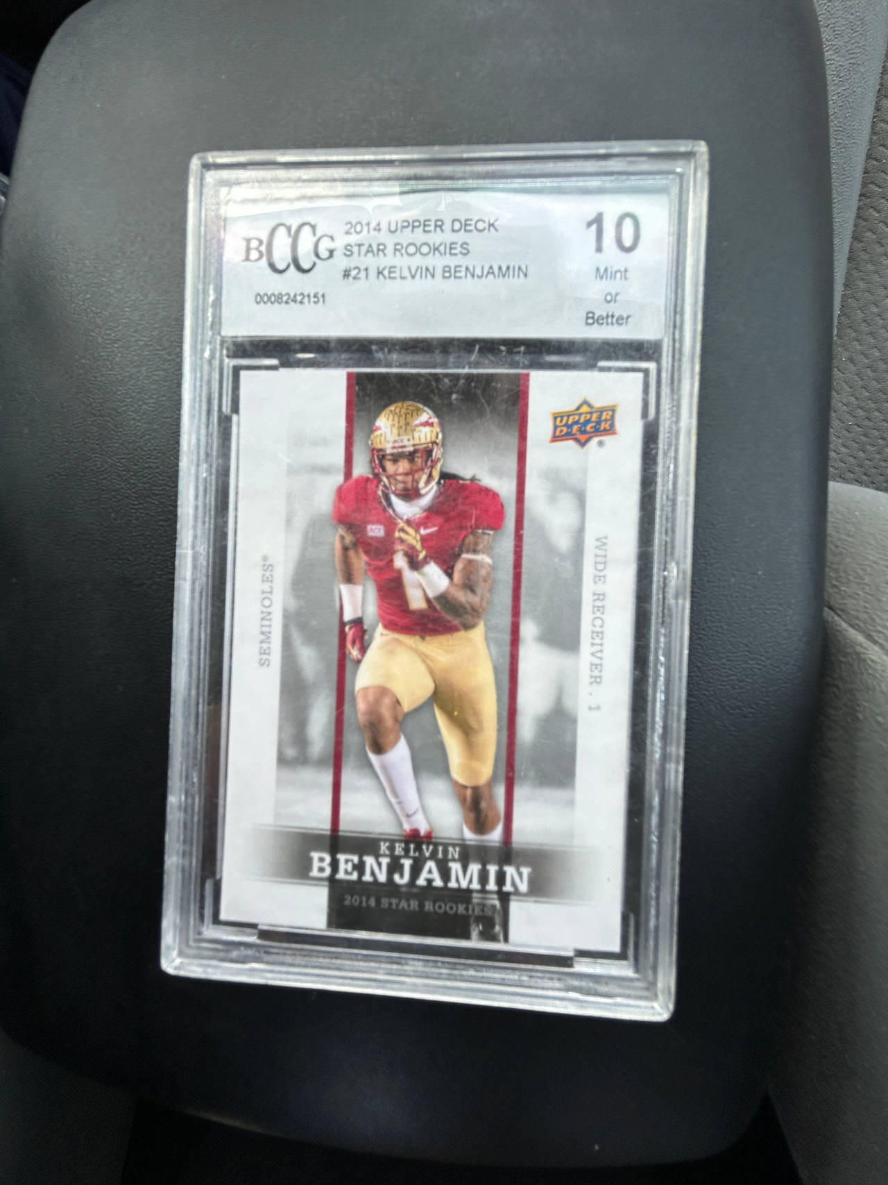 2014 Upper Deck Star Rookies Kelvin Benjamin Football Card