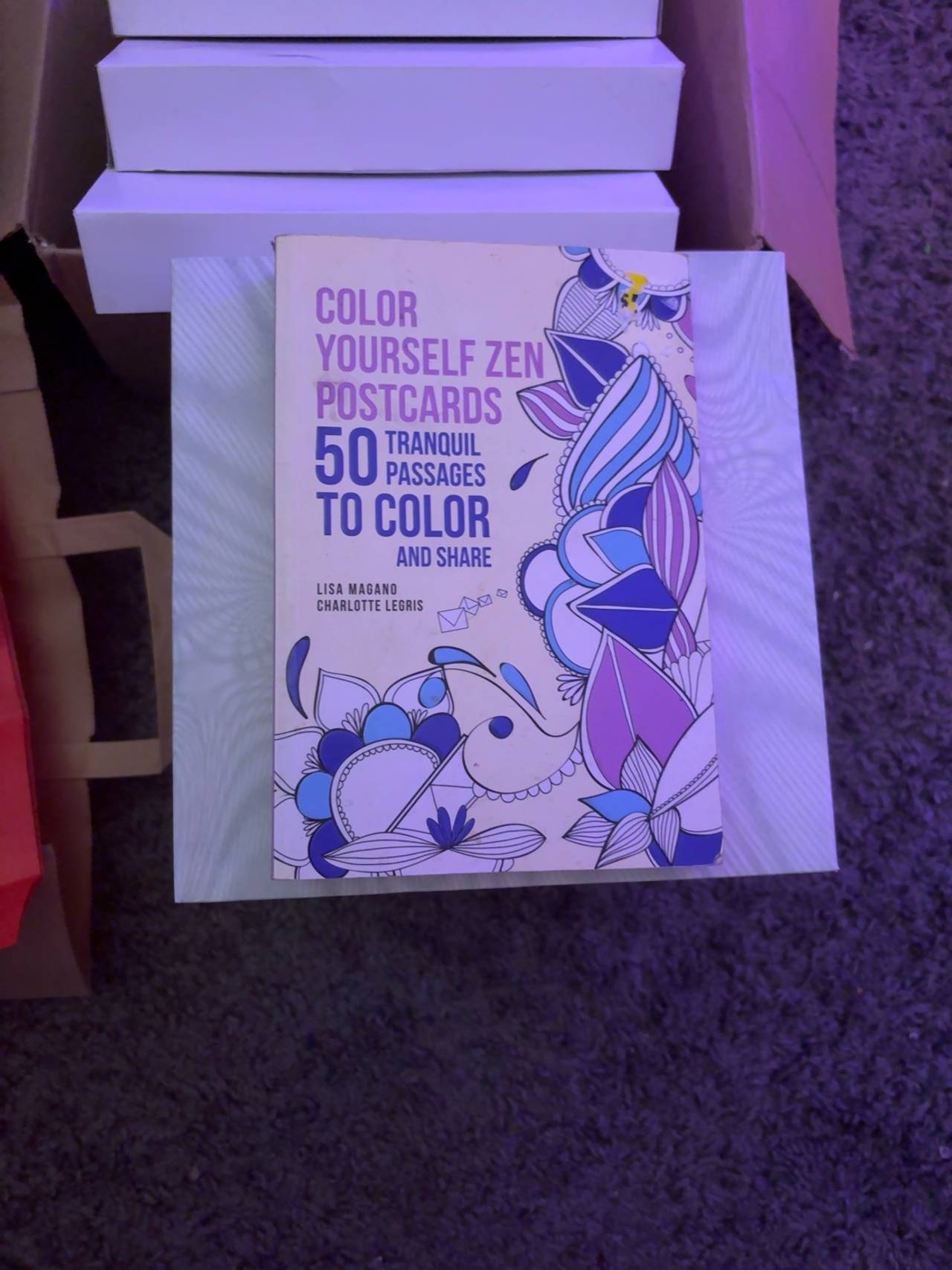 Lisa Magano Color Yourself Zen Postcards