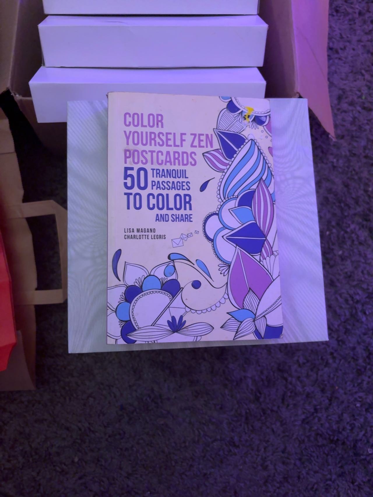 Lisa Magano Color Yourself Zen Postcards