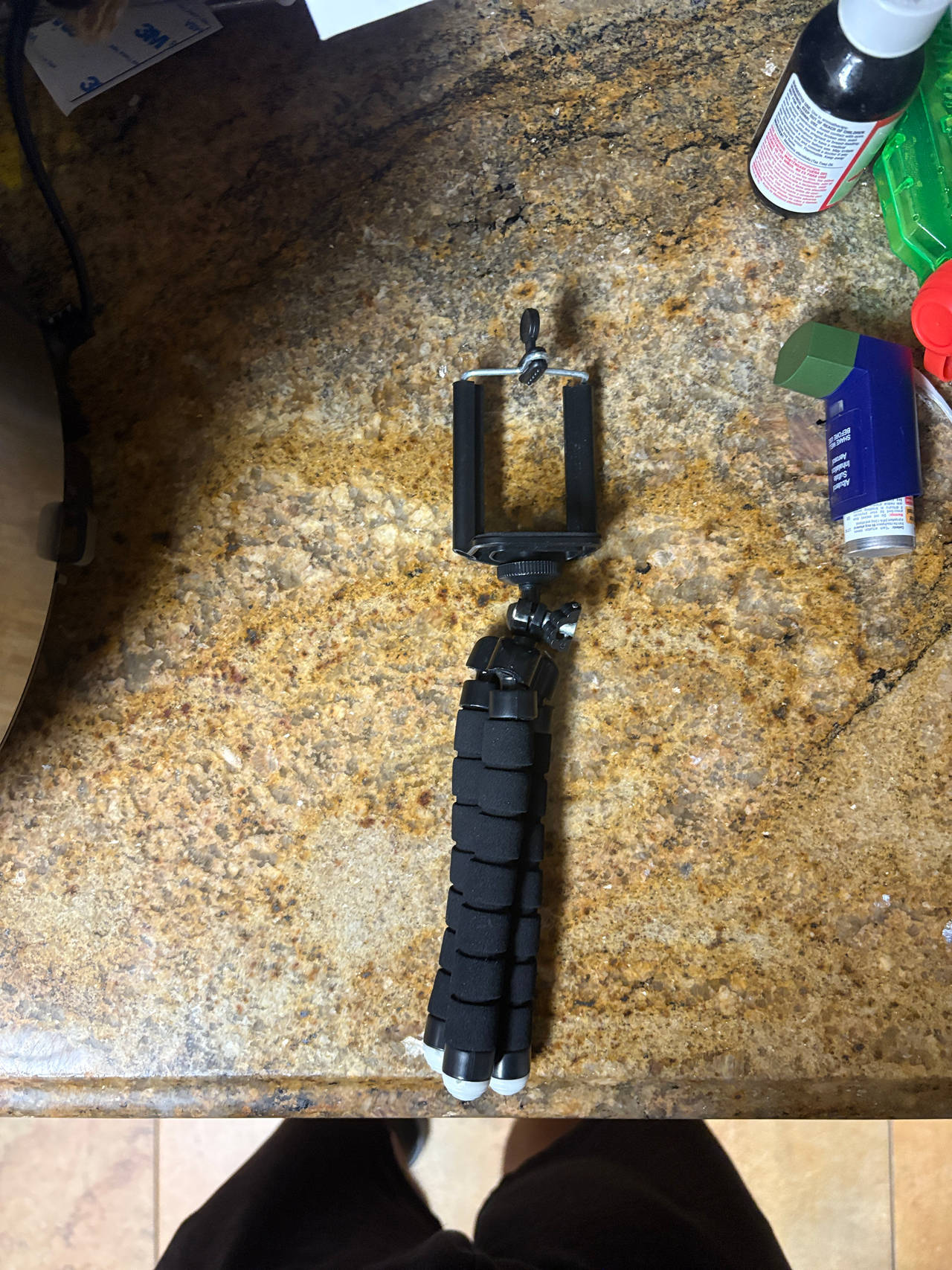 Flexible Tripod with Phone Mount