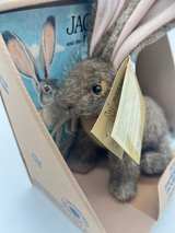 Smithsonian Wild Heritage Black-Tailed Jackrabbit Plush & Book Set New Vintage - Image 4