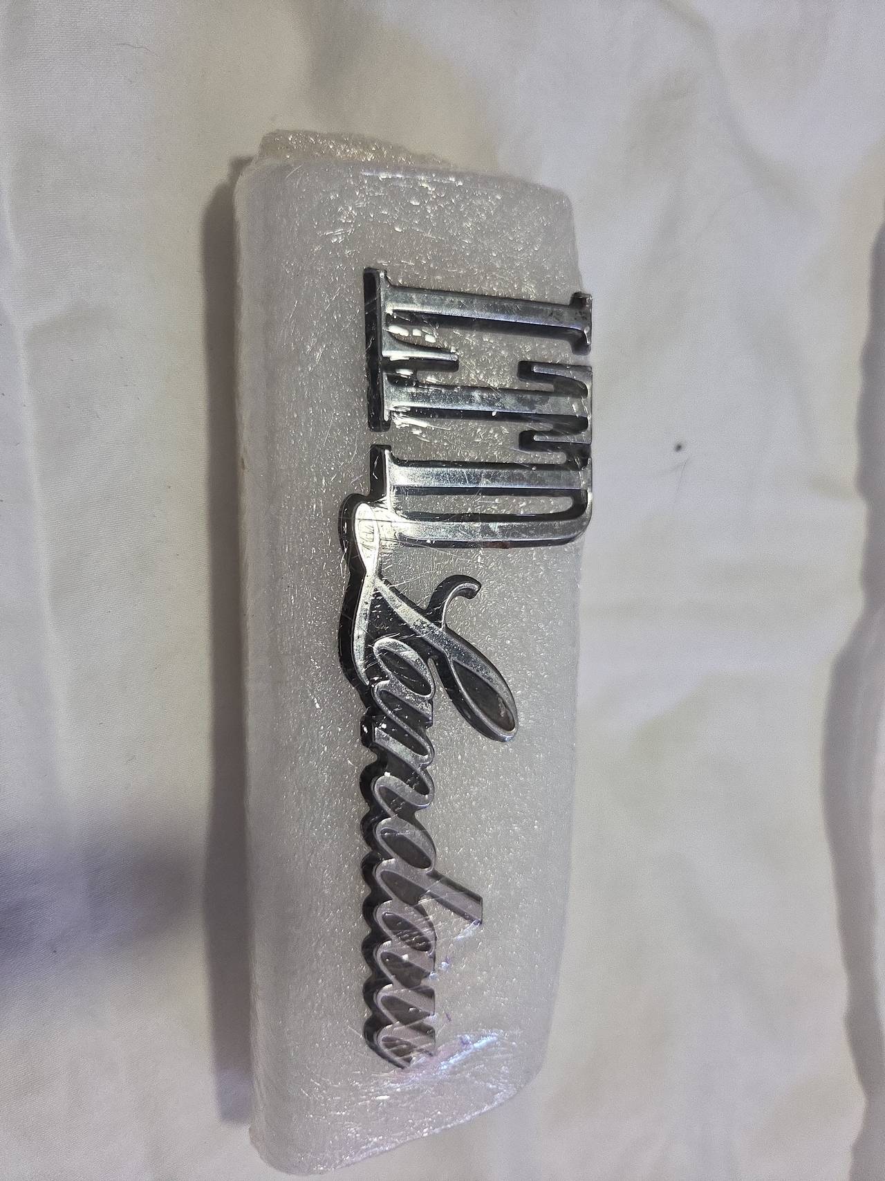 Ford LTD Landau Chrome Emblem Badge