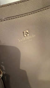 Kate Spade Cove Street Leather Tote Light Gray - Image 2