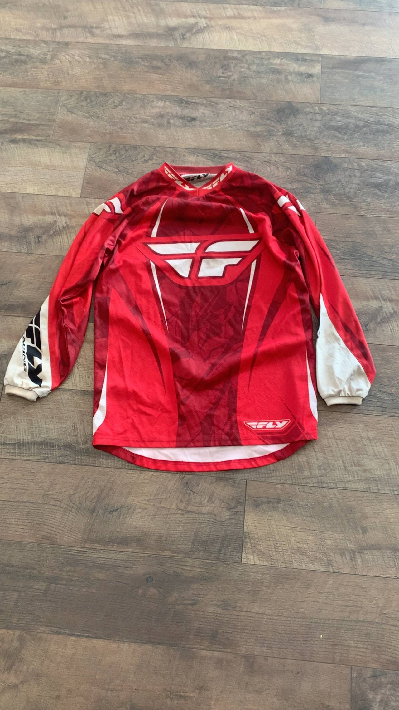 Fly Racing Motocross Jersey Red