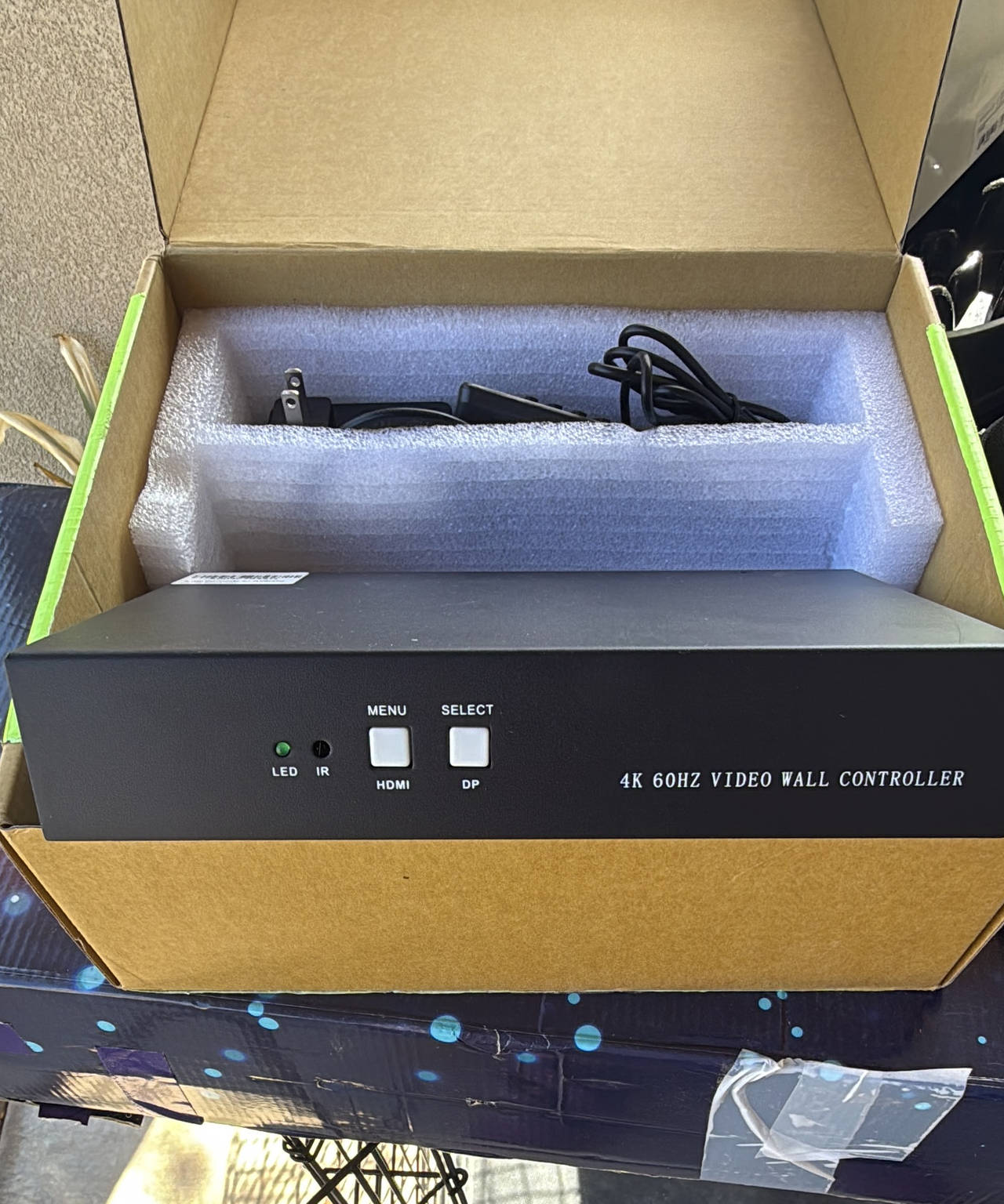 4K 60Hz Video Wall Controller 2x2 3x3 Processor