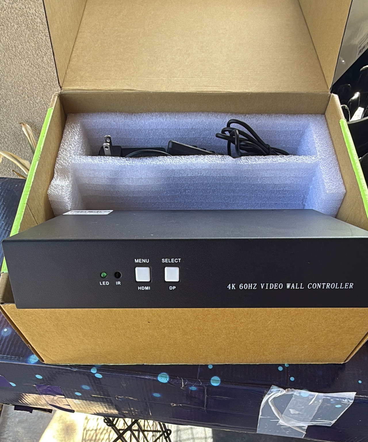 4K 60Hz Video Wall Controller 2x2 3x3 Processor