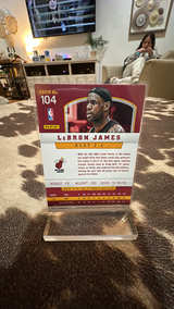 Panini 2012-13 LeBron James #104 with the Knight  - Image 2