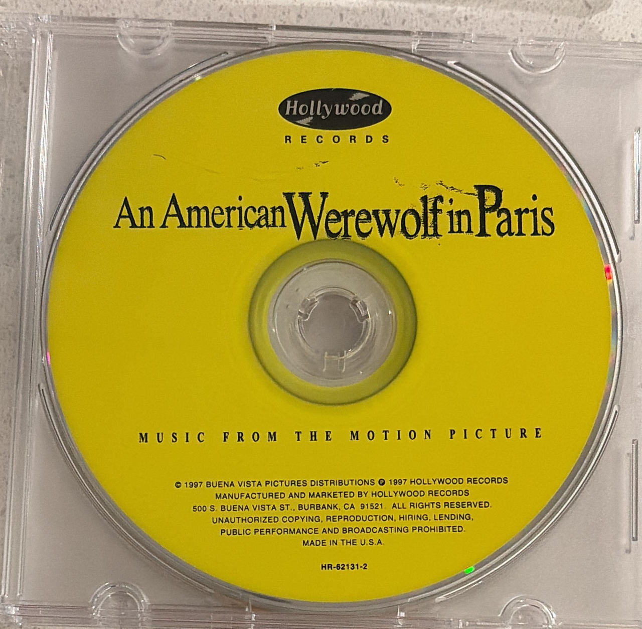 An American Werewolf in Paris Soundtrack CD