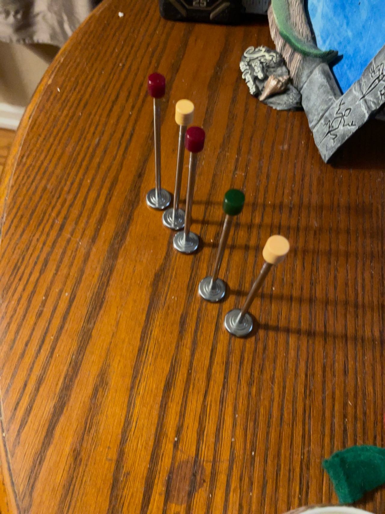 Chase Brass and Copper Bakelite Cocktail Muddlers - lot of five