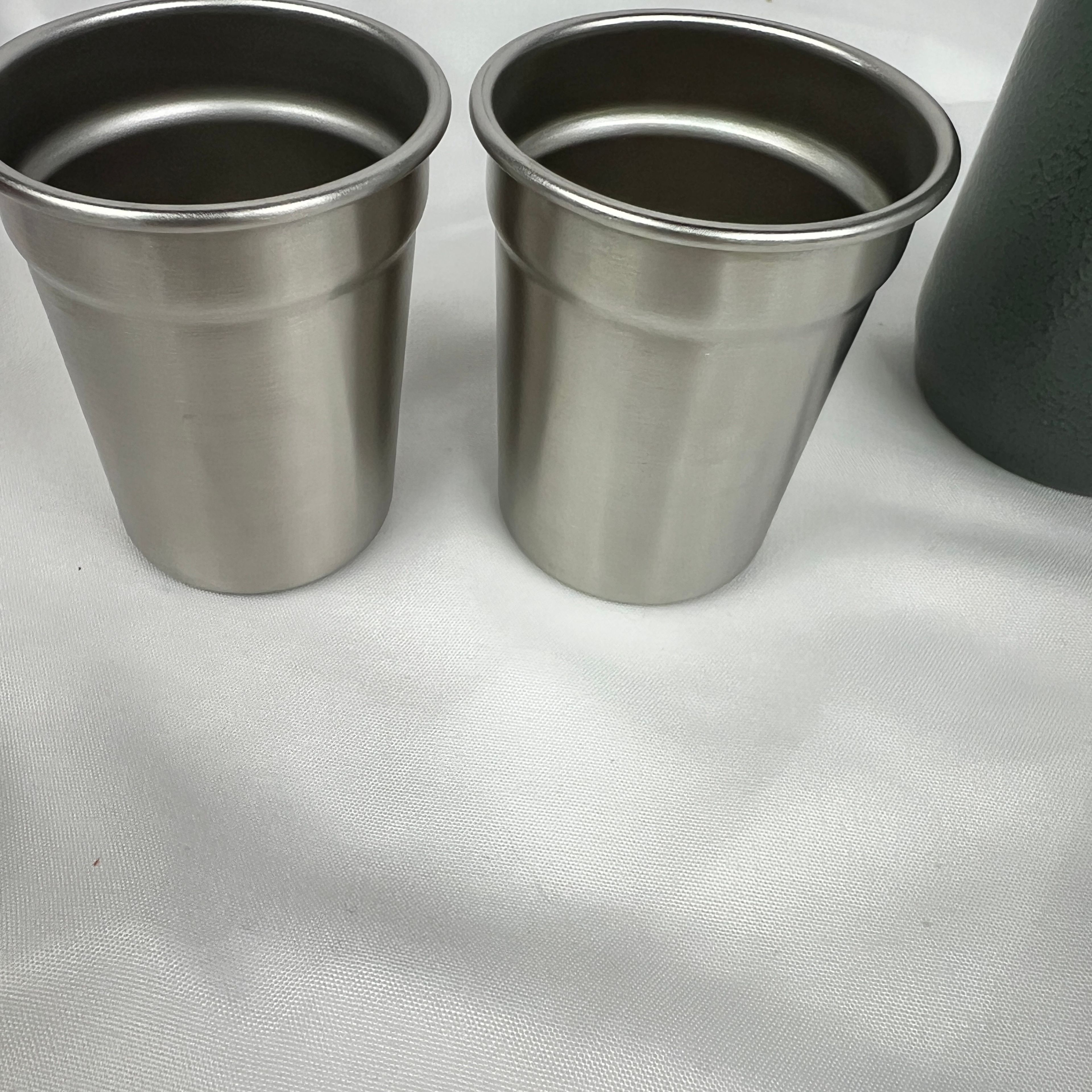 Stanley Shot Glasses Stainless Steel Packable Nested Set Hammerton Green - Image 2