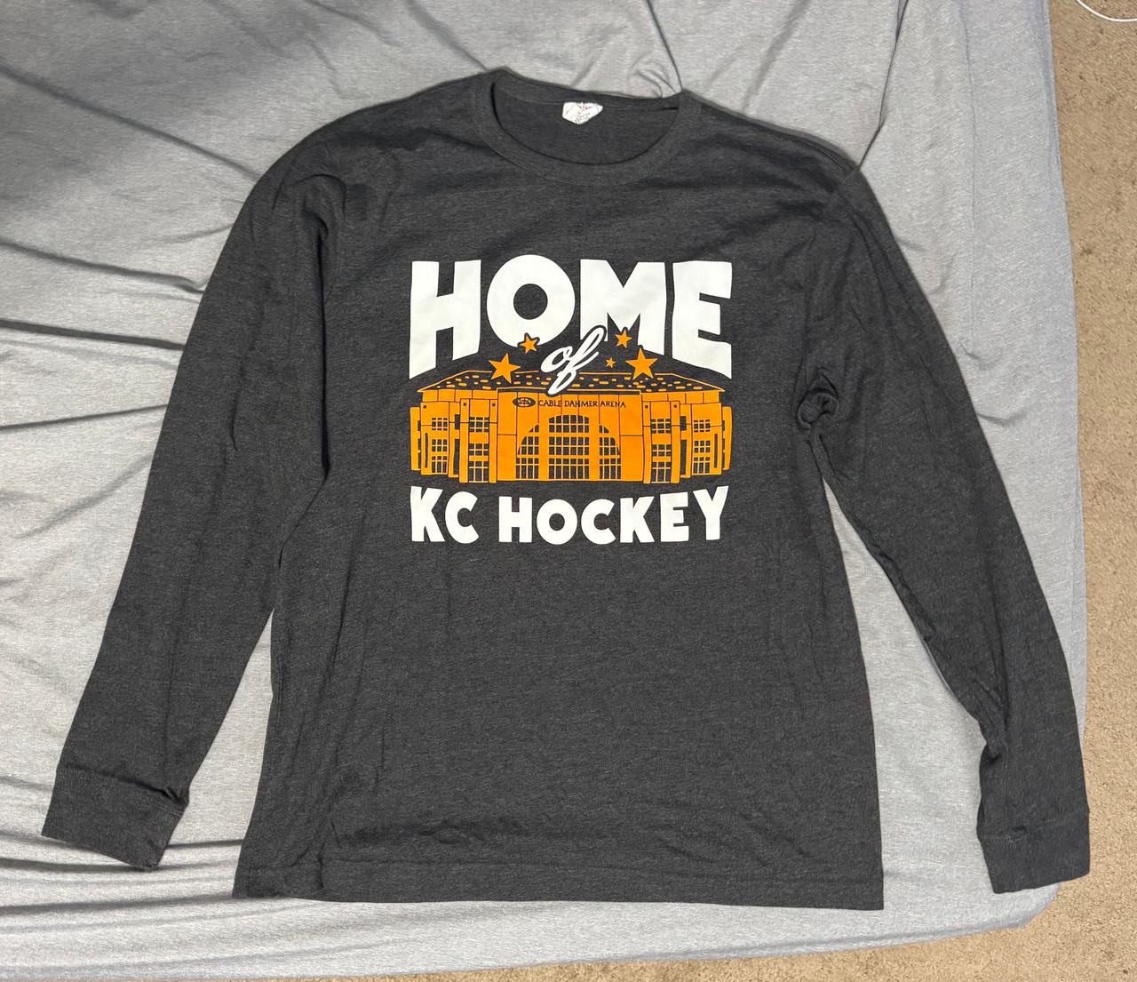 KC Hockey Home of KC Hockey Long Sleeve Shirt