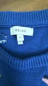 Reiss Starfish Intarsia Knit Sweater Large - Image 3