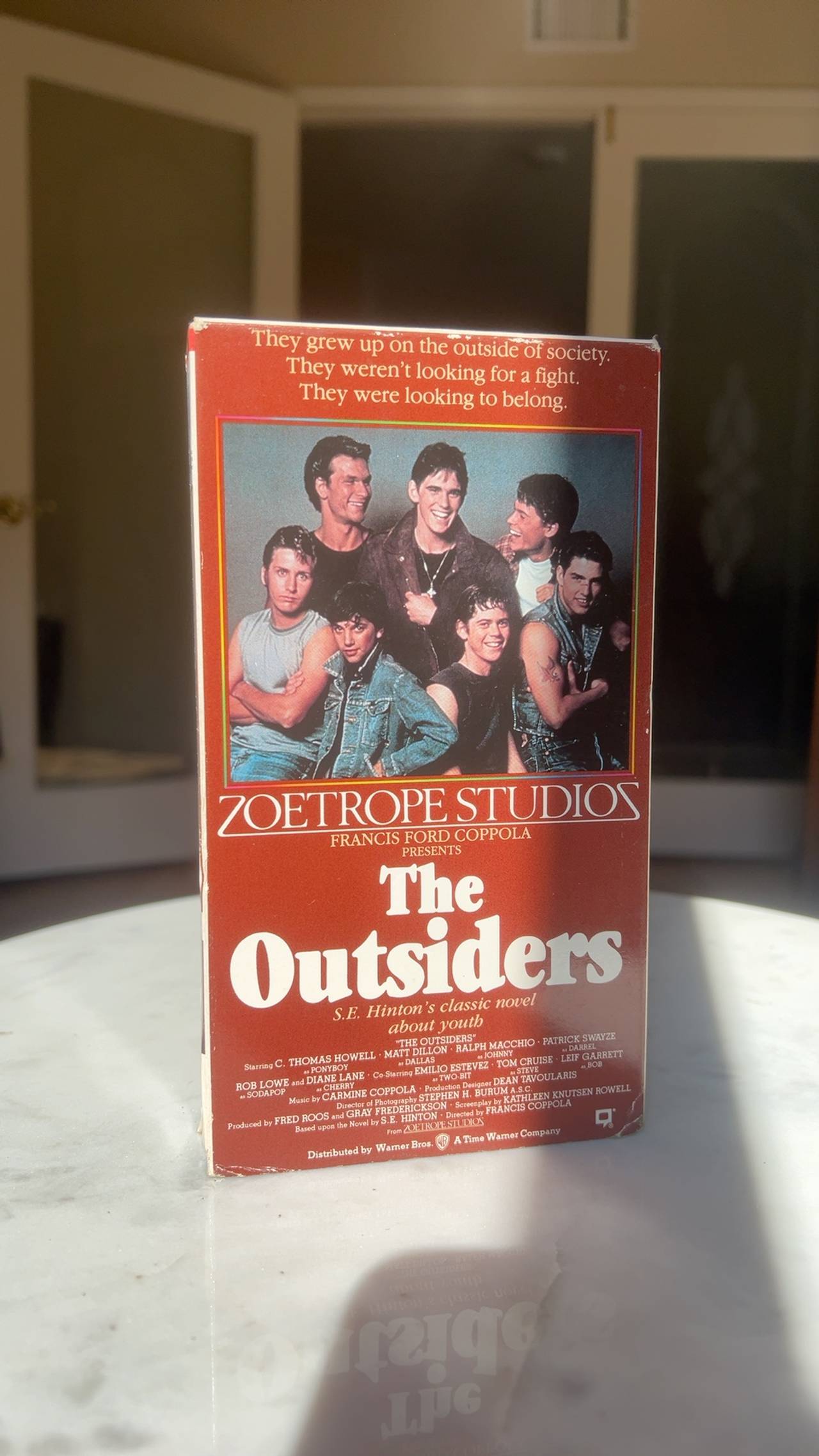 The Outsiders VHS
