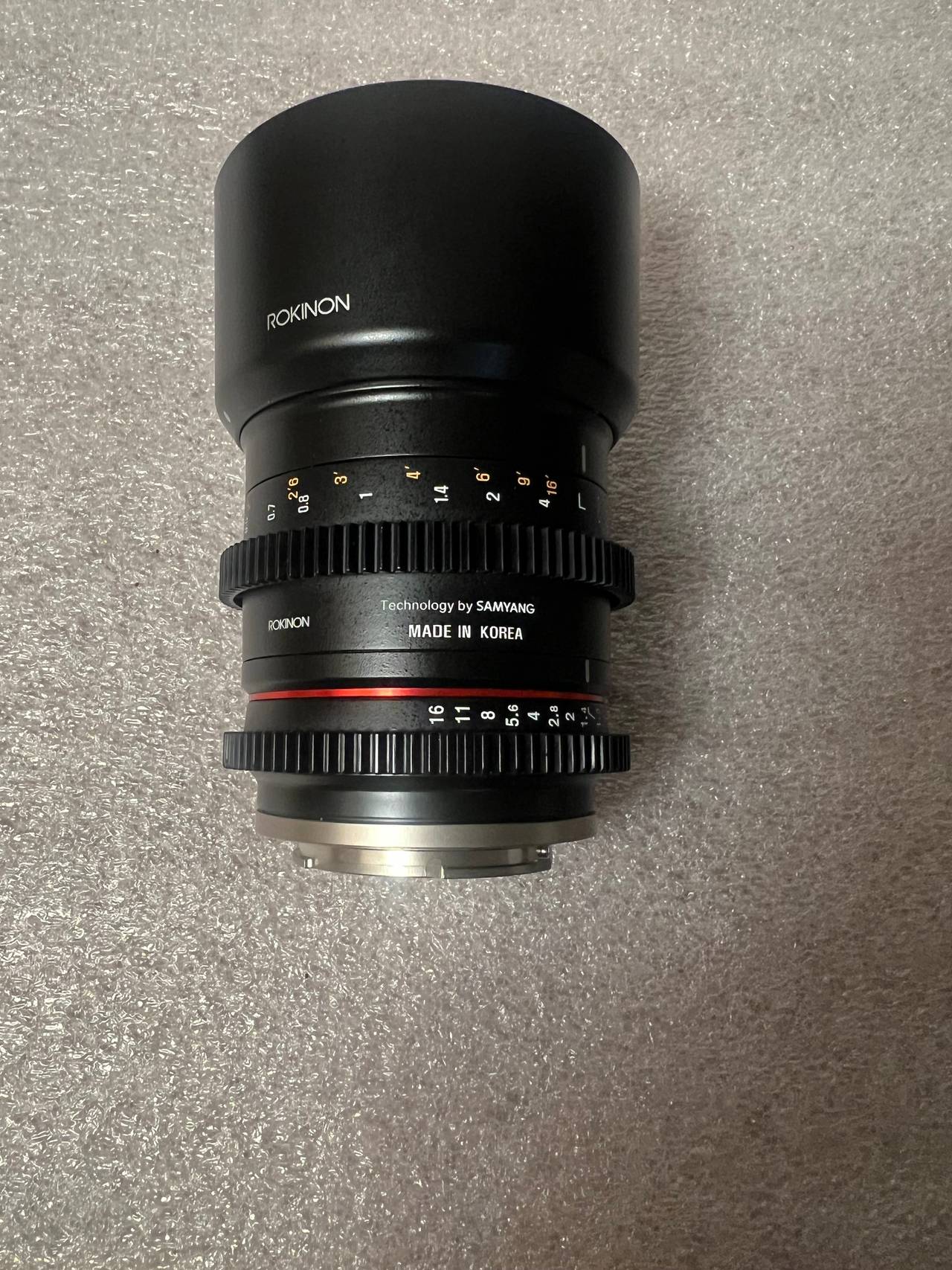 Rokinon 50mm T1.3 AS UMC Cine DS Lens for Sony E-Mount