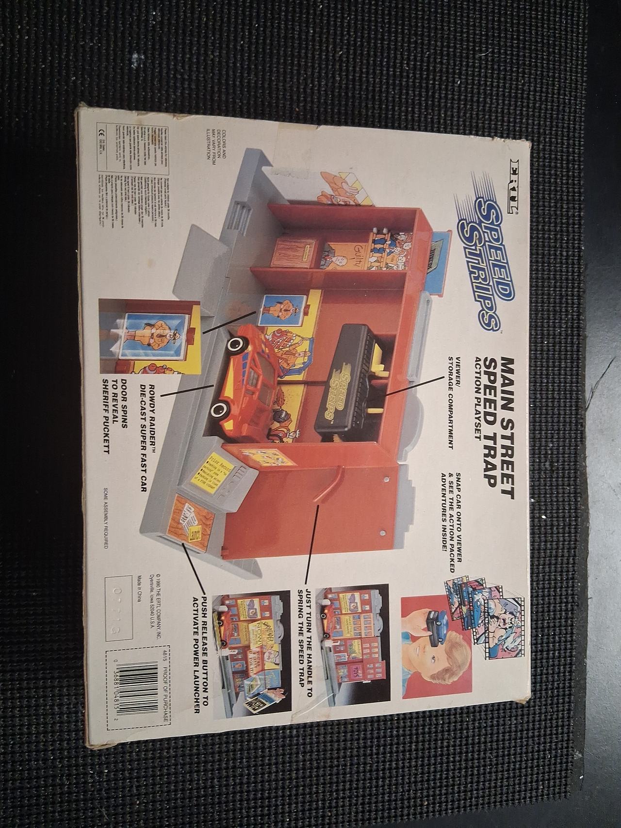 Ertl Speed Strips Main Street Speed Trap Action Playset