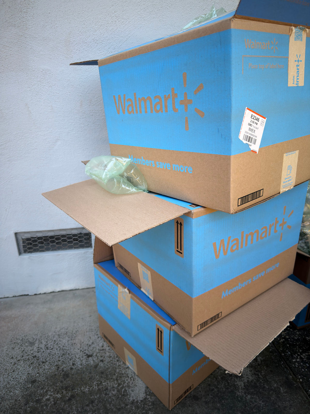 5 Walmart Cardboard Moving Boxes