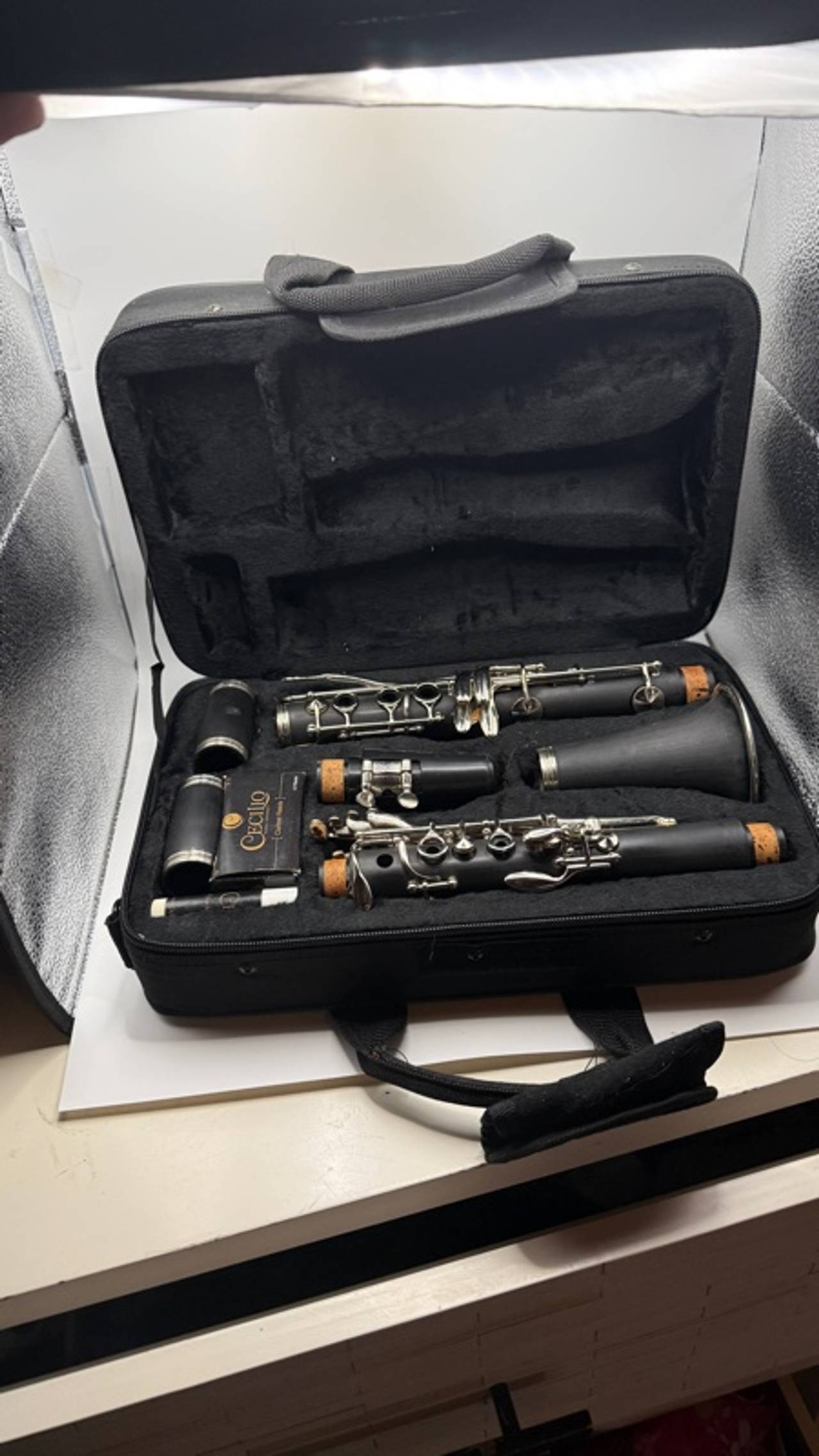 Cecilio Student Clarinet w/ Case & Reeds – Clean & Complete