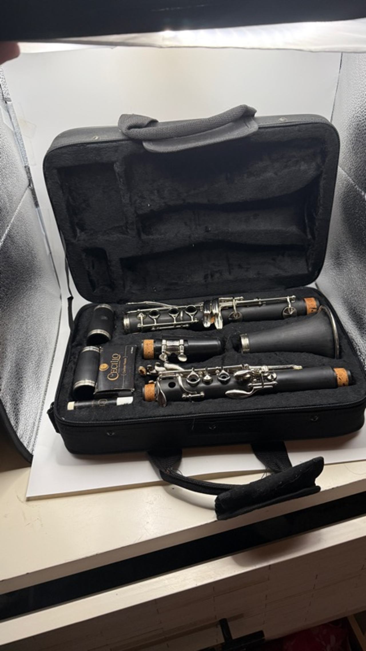Cecilio Student Clarinet w/ Case & Reeds – Clean & Complete