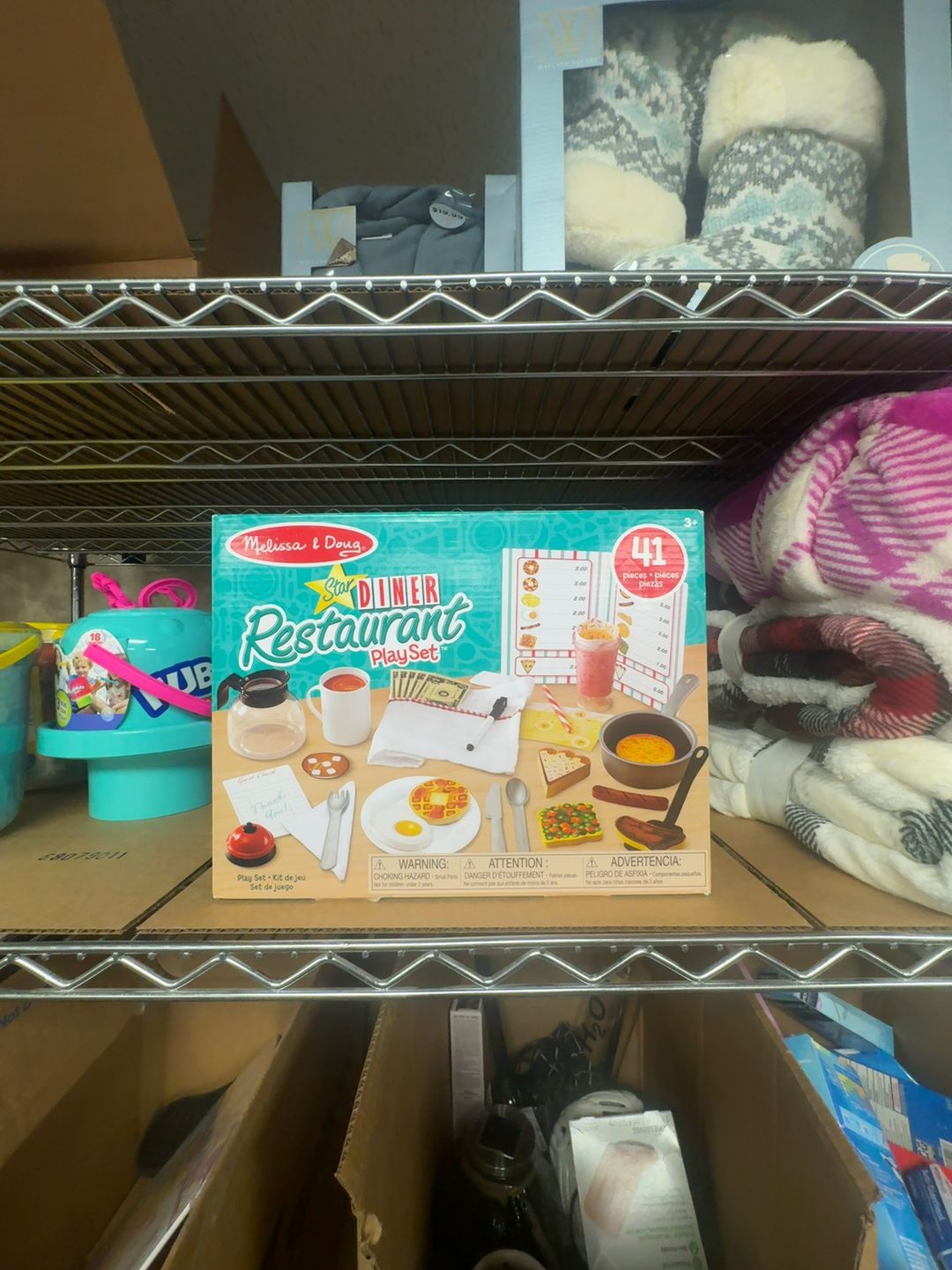 Melissa & Doug Star Diner Restaurant Play Set