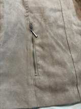 Studio Works Woman Faux Suede Zip Front Jacket - Image 3