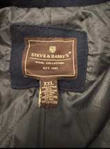 Steve & Barry’s Men's Wool Blend Pea Coat - Image 2