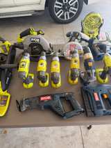 Ryobi ONE+ 18V Cordless Power Tool Lot - Image 2