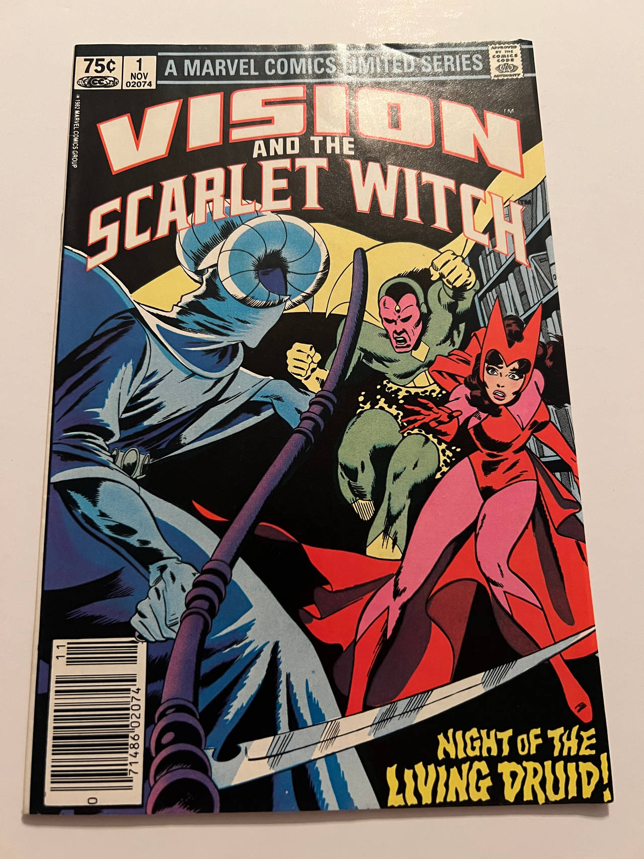 Vision and the Scarlet Witch #1 (1982) lot 1-4