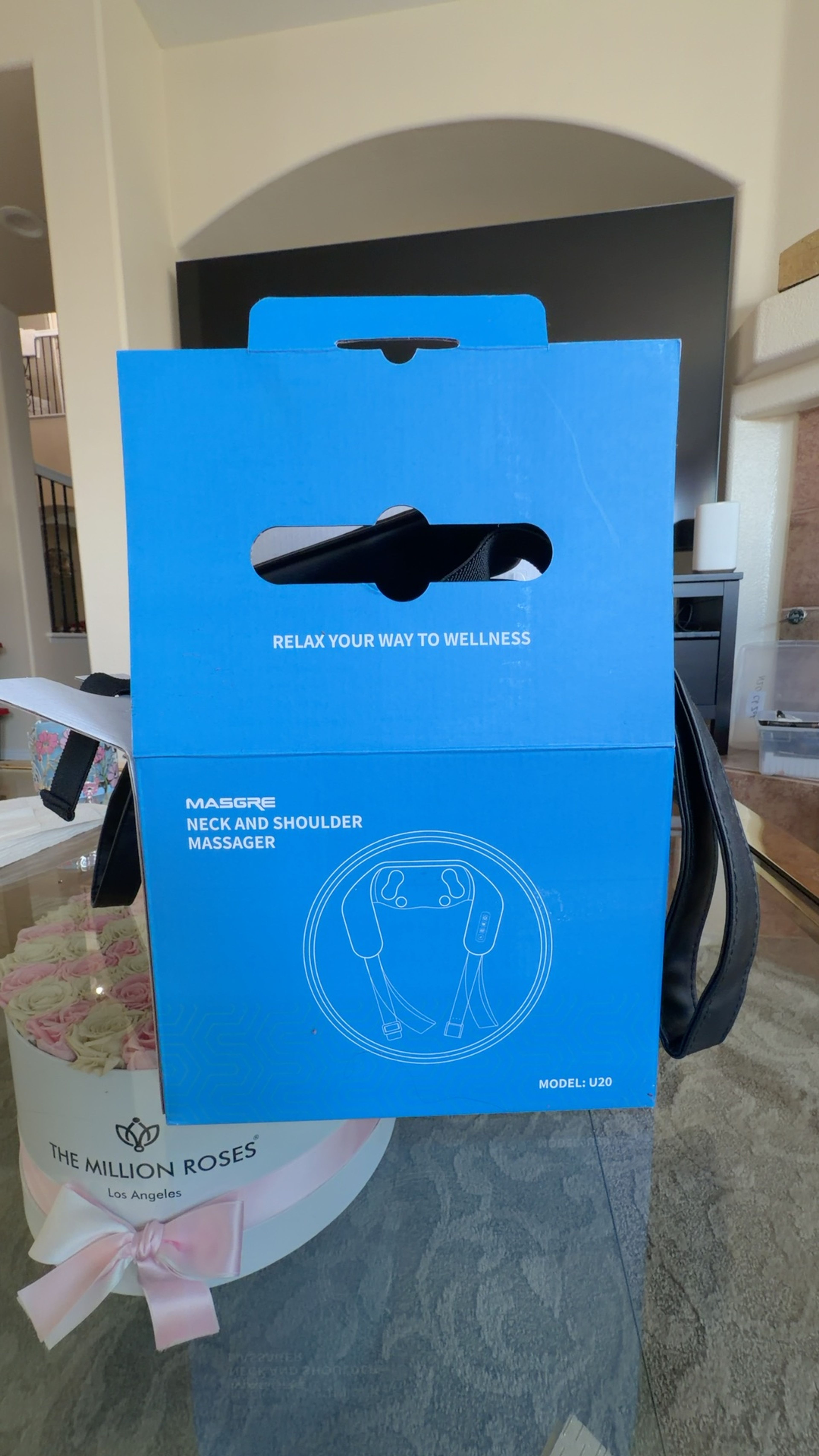 KNQZE Neck Massager with Heat 4D Shiatsu