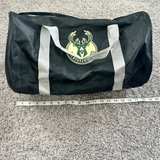 Milwaukee Bucks Duffel Bag Black - Image 7