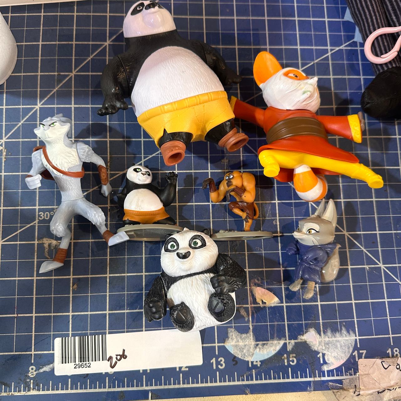 Dreamworks Kung Fu Panda action Figure Lot 208