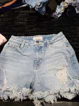 Guess Distressed Denim Shorts - Image 2