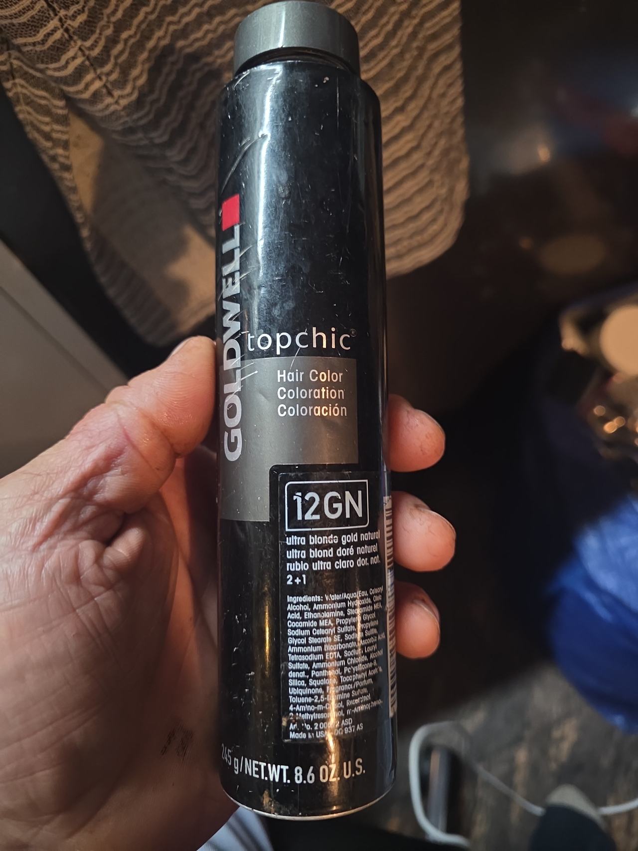 Goldwell Topchic Hair Color 12GN Ultra Blonde Gold Natural