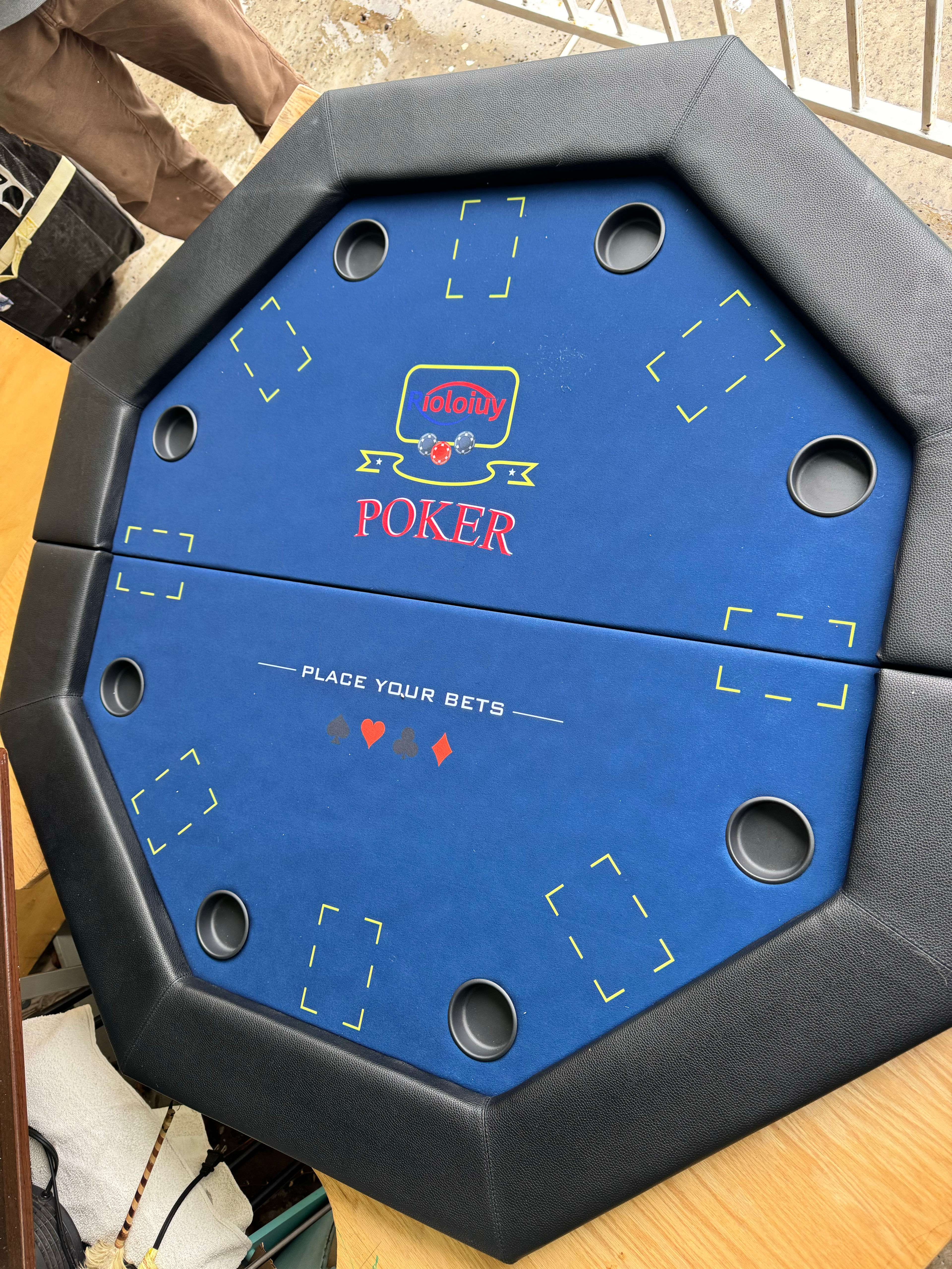Folding Poker Table Top