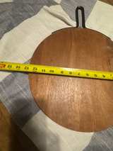 Threshold 18" x 13" Wood Round Serving Board - Image 2