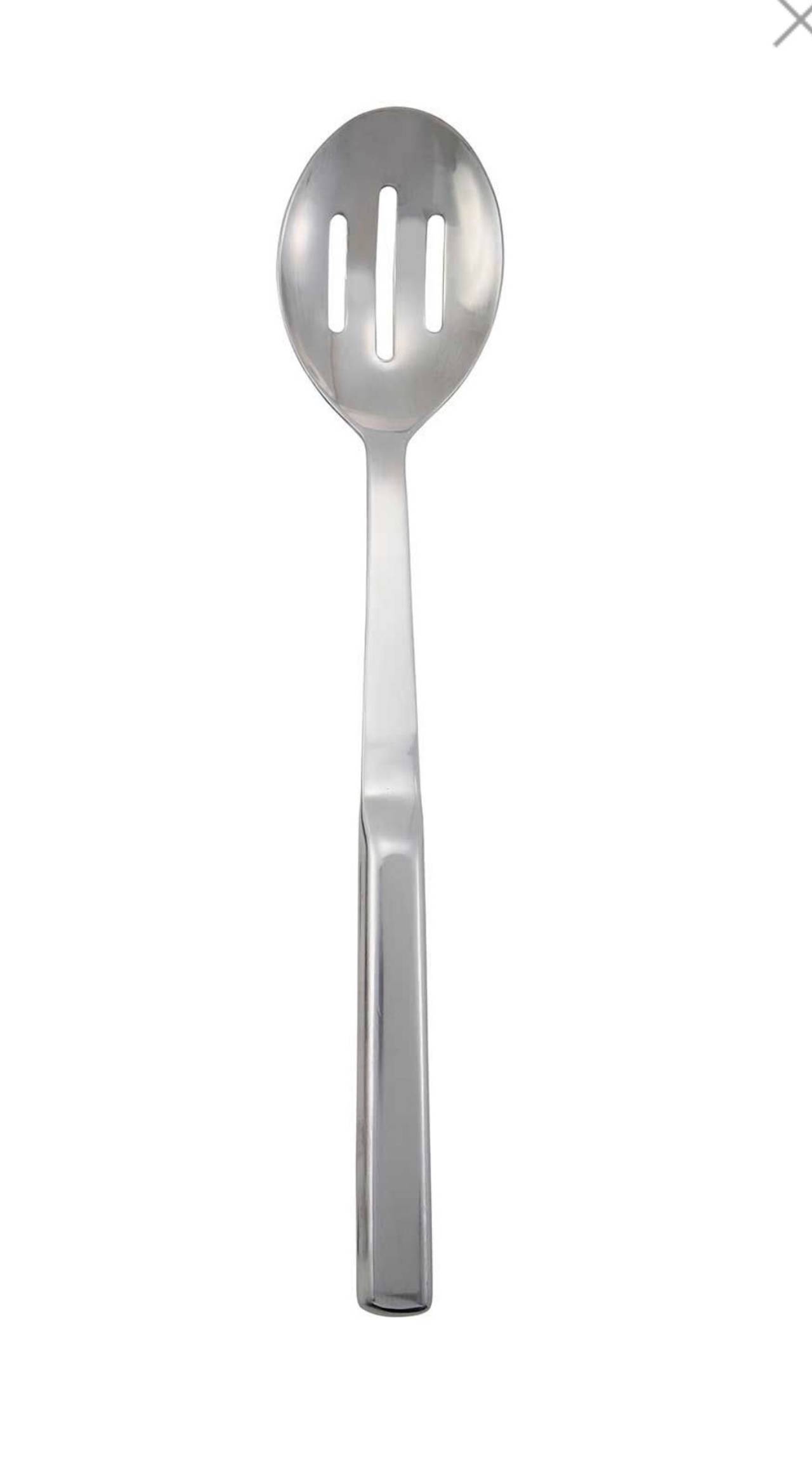 Stainless Steel Slotted Serving Spoon Set of 2