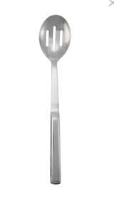 Stainless Steel Slotted Serving Spoon Set of 2 - Image 1