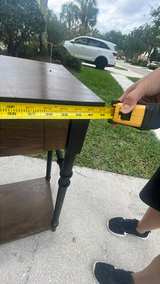 Industrial Pipe Console Table with 2 Drawers - Image 6