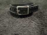 Trafalgar Black Leather Belt - Image 2